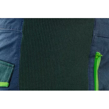 NEO Tools 81-246-XXXL Work Clothing - Grey/Green, 65% Polyester 35% Cotton, 267 g/m², Triple Stitched, CE Certified