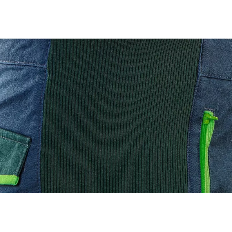 NEO Tools 81-246-XXXL Work Clothing - Grey/Green, 65% Polyester 35% Cotton, 267 g/m², Triple Stitched, CE Certified