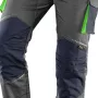 NEO Tools 81-247-XL Professional Work Trousers with Knee Pad Pockets, Grey/Black, Size XL