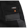 NEO Tools 81-270-XL Protective Work Shorts, Grey/Black, Size XL, 9 Pockets, EN ISO 13688