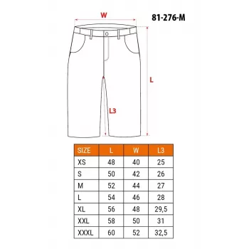 NEO Tools 81-276-M Protective Work Shorts, Grey/Green, Size M, 9+ Pockets, Reinforced Oxford 300D, CE Certified