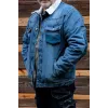 NEO TOOLS 81-557-L Men's Work Jacket with Reflective Elements, Grey/Black, Size L