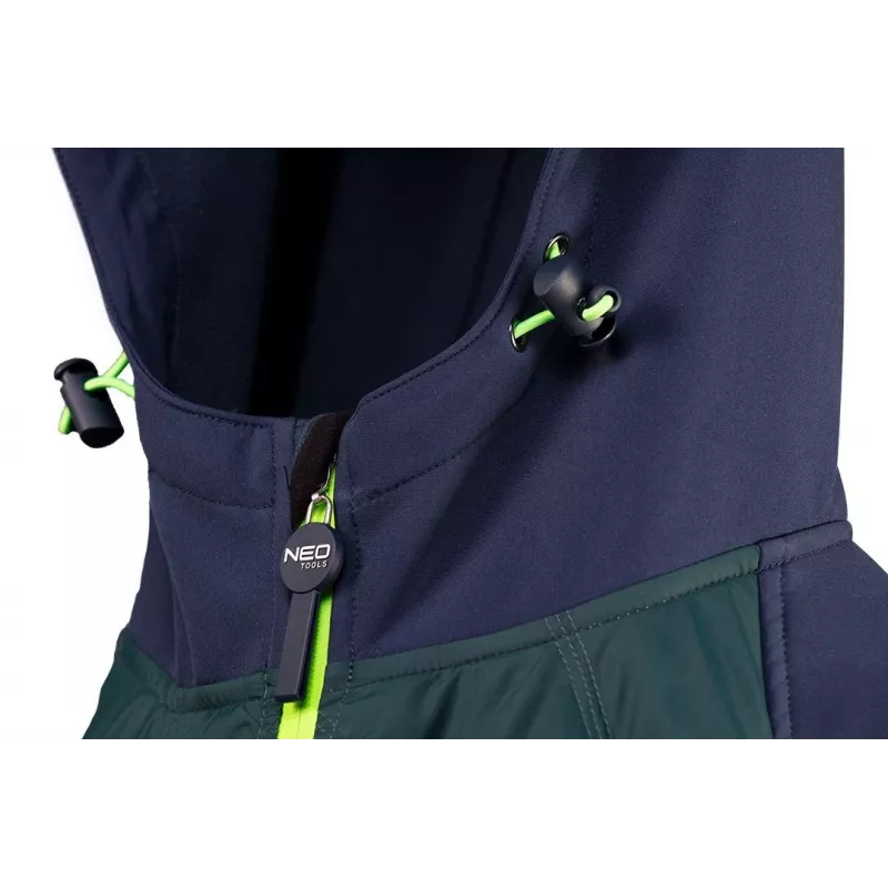 NEO TOOLS 81-559-XL Unisex Work Jacket, 100% Cotton, Grey, 7 Pockets, CE Certified