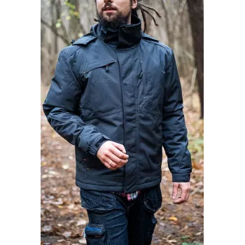 NEO TOOLS 81-575-S Men's Work Jacket Grey/Black Size S