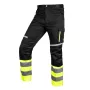 NEO TOOLS 81-795-XL High-Visibility Work Trousers, Black/Yellow, Size XL