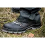 NEO Tools 82-012 S1P SRC Safety Footwear, Size 47, Black/Grey Suede