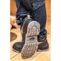 NEO TOOLS 82-027 S1P SRC Safety Boots, Steel Toe, Size 41, Black/Grey