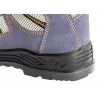 NEO TOOLS 82-046 S1P SRC Steel Toe Safety Shoes with Anti-Puncture Midsole, Suede Leather and Mesh, Black/Grey, EU 39-47