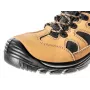 NEO TOOLS 82-120 S1P SRC Steel Toe Safety Shoes with Anti-Puncture Midsole, Suede Leather, Size 42
