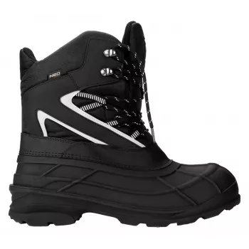 NEO TOOLS 82-139-44 S1P SRC Low-Cut Safety Shoes with Steel Toe Cap and Anti-Perforation Insert, Grey/Black, Size 44 EU