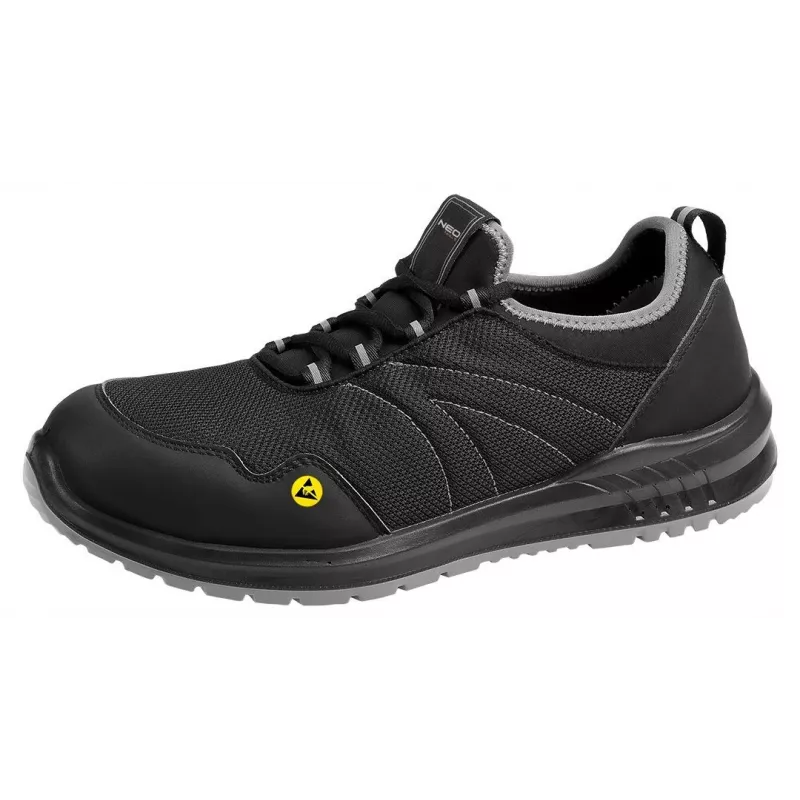 NEO TOOLS 82-163-39 S3 SRC Safety Boots, Size 39, Black/Grey