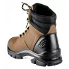 NEO TOOLS 82-170-40 S1P SRC Steel Toe Safety Shoes, Size 40, Black/Grey Suede Leather, Dual-Density PU Sole