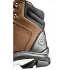 NEO TOOLS 82-170-40 S1P SRC Steel Toe Safety Shoes, Size 40, Black/Grey Suede Leather, Dual-Density PU Sole