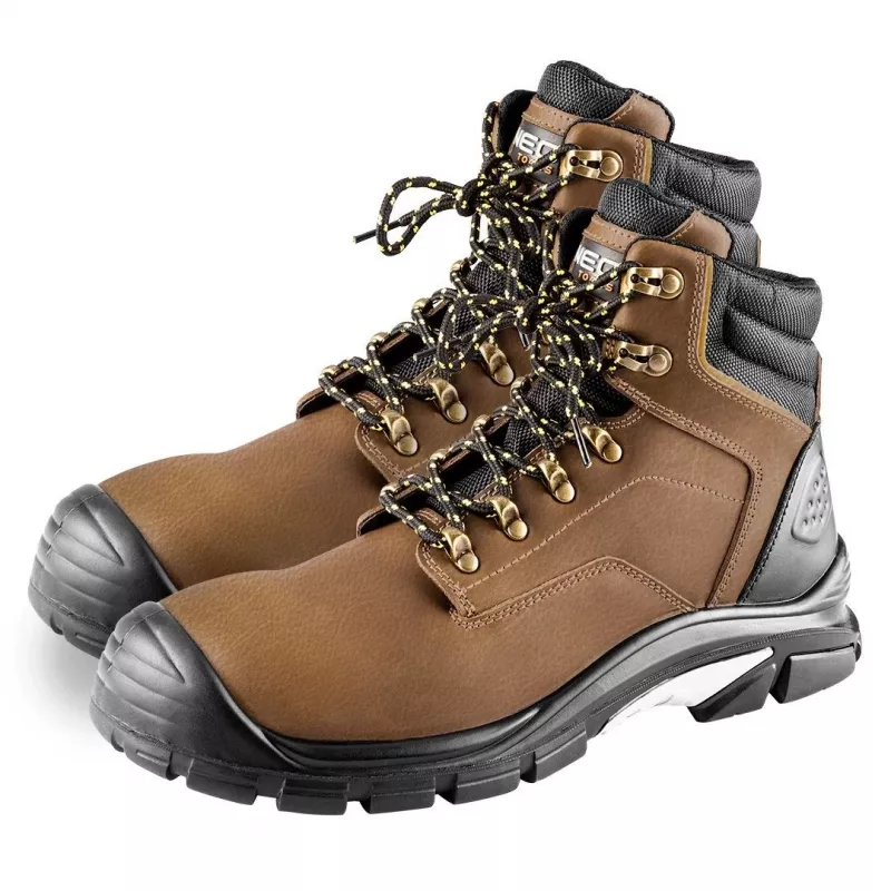 NEO Tools 82-170-41 S1P SRC Low-Cut Safety Shoes with Steel Toe Cap, Size 41