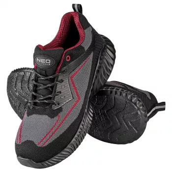 NEO TOOLS 82-173-40 SB Safety Shoes, Lightweight, Steel Toe Cap, Size 40