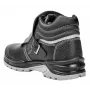 NEO Tools 82-181-41 S1P SRC Steel Toe Safety Shoes, Suede Leather, Black/Orange, Size 41
