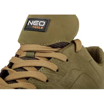 NEO TOOLS 82-741-40 Safety Footwear S1P SRC Steel Toe Cap and Midsole, Size 40, Black/Grey
