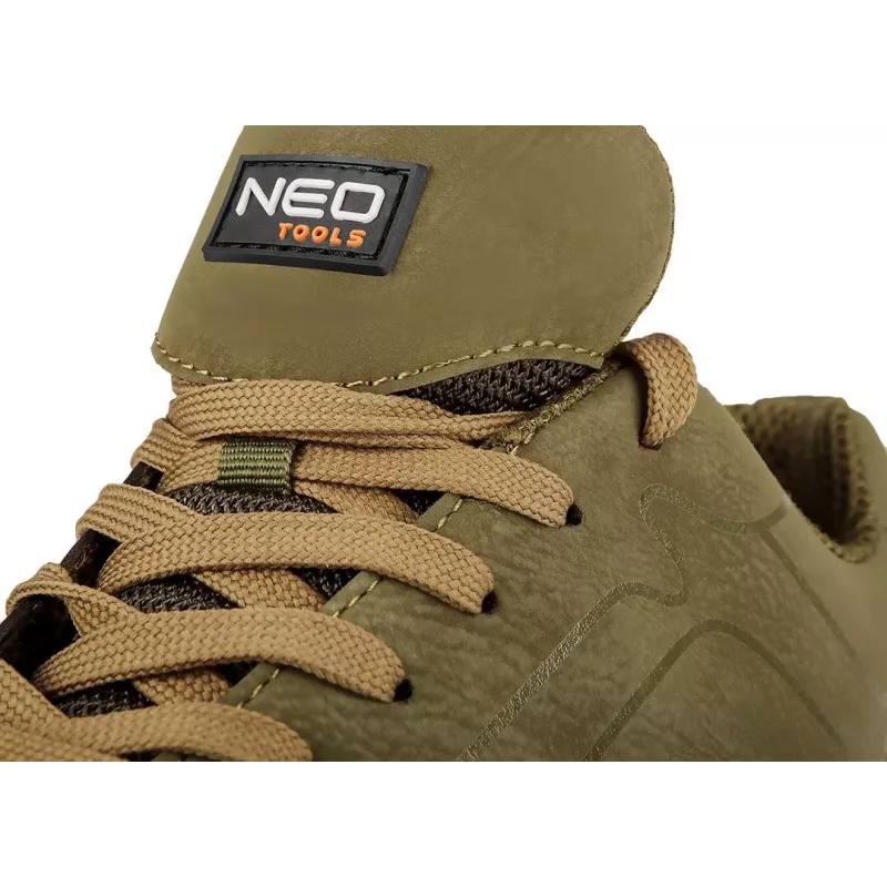 NEO Tools 82-741-46 S1P SRC Safety Shoes Size 46 Black Grey