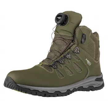 NEO TOOLS 82-751-46 S1P SRC Steel Toe Safety Footwear, Size EU 46, Black/Grey