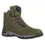 NEO TOOLS 82-751-47 S1P SRC Low-Cut Safety Shoes with Steel Toe Cap, Suede Leather, Dual-Density PU Sole, Black/Grey, Size 47