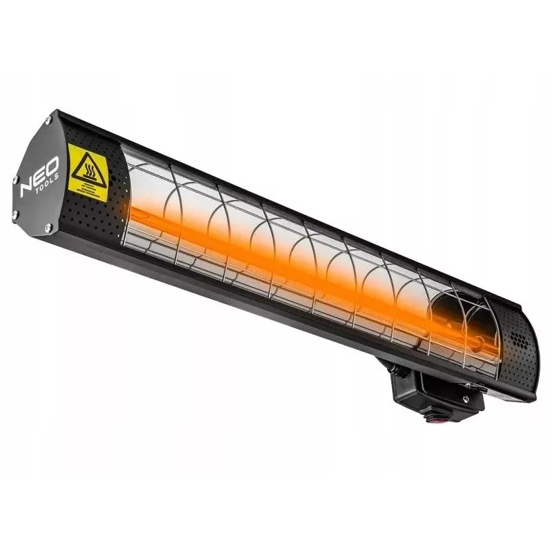 NEO TOOLS 90-031 Infrared Electric Space Heater 2000 W Black IP44 Wall/Ceiling Mount