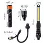NEO Tools 99-107 20W LED Portable Outdoor Work Light with Power Bank, 1600lm, IP54, 4400mAh