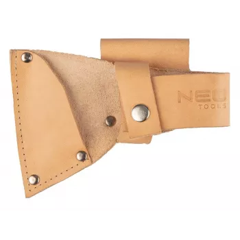 NEO TOOLS Bushcraft Hatchet in Sheath 400g | Forged High Carbon Steel, Hickory Handle