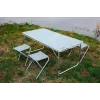 NEO TOOLS Camping Set: Table & 4 Chairs, Foldable in Case