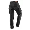 NEO TOOLS DENIM Work Trousers, Black, Size L