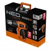 NEO TOOLS Heat Gun 2000W with LCD Display, 50°C & 70-600°C, 4 Nozzles, Scraper, Carrying Case