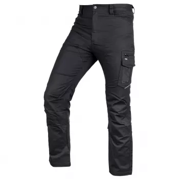 NEO TOOLS Mix&Match Canvas Work Trousers, Black, Size M