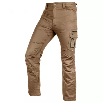 NEO TOOLS Mix&Match Canvas Work Trousers, Brown, Size XXL