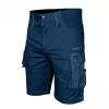 NEO TOOLS Mix&Match Shorts, Elastic Waistband, Navy Blue, Size XS