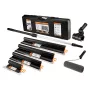 NEO TOOLS Plastering Kit with Smoothing Spatulas, Telescopic Handle and Roller, in Case