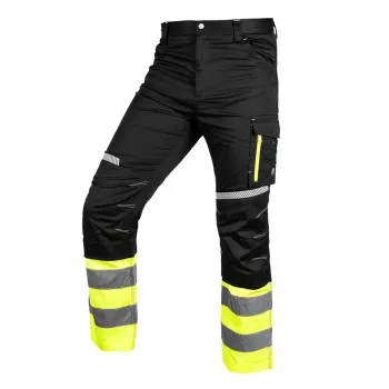 NEO TOOLS SIRIUS BRIGHT Hi-Visibility Trousers Yellow/Black Size M