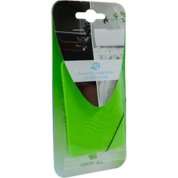 NESSUN Green Tea Hanging Car Air Freshener - Up to 45 Days Freshness, IFRA Compliant