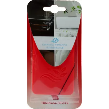 NESSUN Tropical Fruits Vent Clip Car Air Freshener – 8 ml, Adjustable Scent, Up to 6 Weeks
