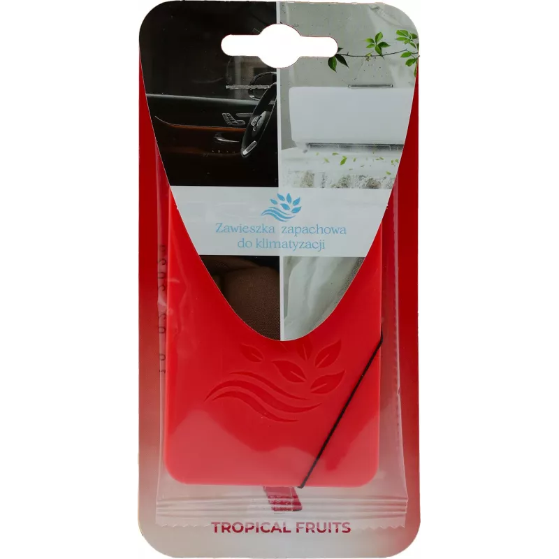NESSUN Tropical Fruits Vent Clip Car Air Freshener – 8 ml, Adjustable Scent, Up to 6 Weeks