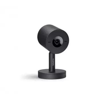 Netatmo Advance Indoor Security Camera, Black, Full HD 1080p, Face Recognition, HomeKit