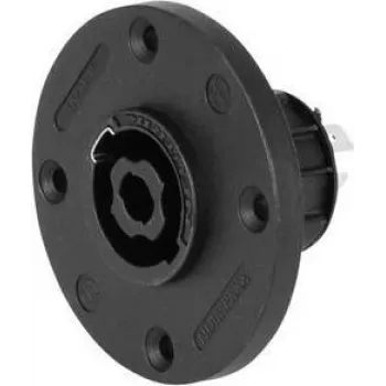 NEUTRIK Speakon 4-Pole Round Panel Mount Socket NL4MPRXX 30208512