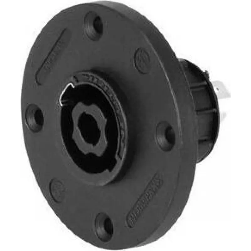 NEUTRIK Speakon 4-Pole Round Panel Mount Socket NL4MPRXX 30208512