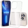 NEVOX StyleShell SHOCKFLEX Cover for Apple iPhone 14 Pro 6.1 inch Transparent