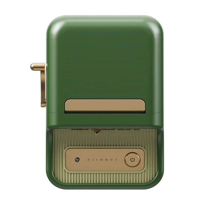 NIIMBOT B21 Pro Portable Label Printer (Dark Green)
