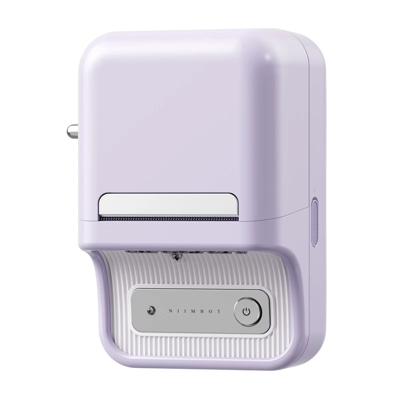 NIIMBOT B21 Pro Portable Label Printer (Purple)