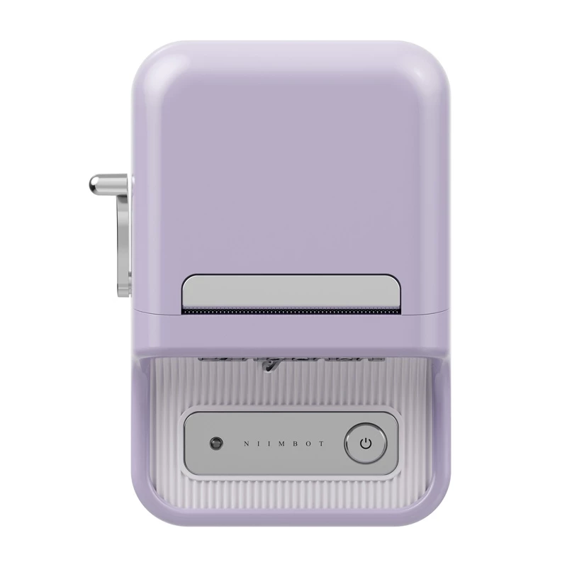 NIIMBOT B21 Pro Portable Label Printer (Purple)