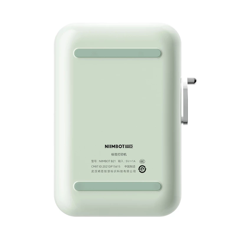 NIIMBOT B21S Portable Label Printer (Mint Green)