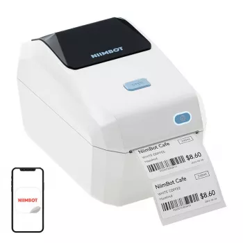 NIIMBOT K3 Portable Label Printer (Cream)