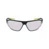 NIKE AEROSWIFTEDQ0 Unisex Sport Sunglasses - Matte Black, Grey Tint, 65mm Lens