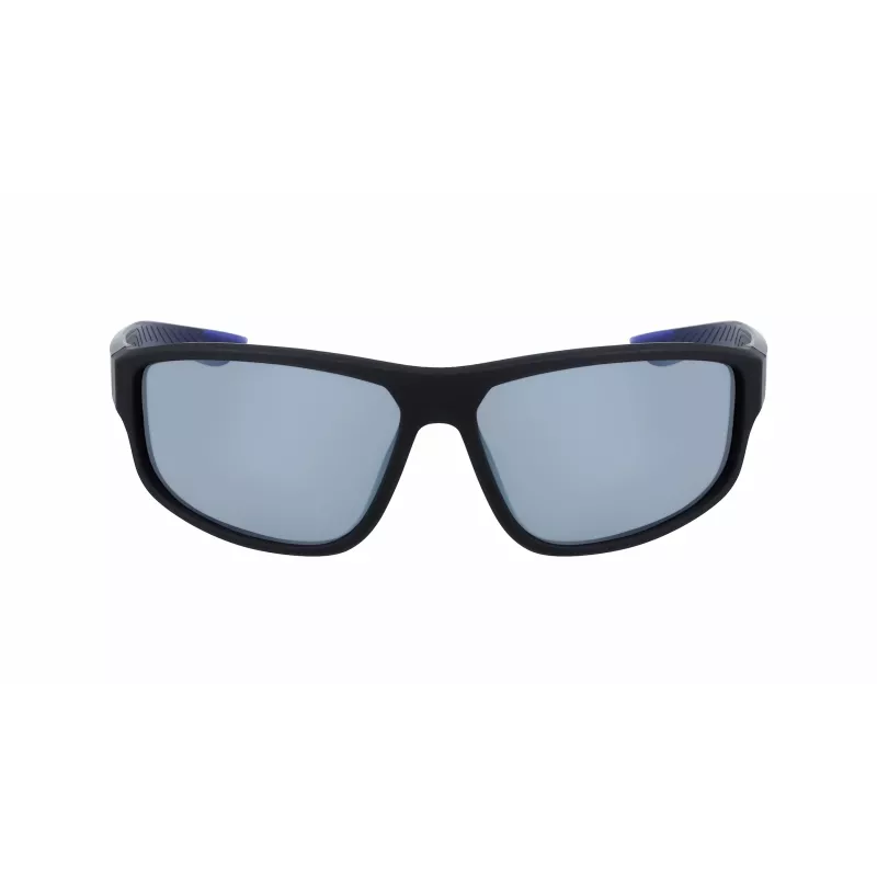 NIKE Brazenfield Men's Sunglasses - Matte Black Frame, Grey Polycarbonate Lenses, 62/14/130 mm