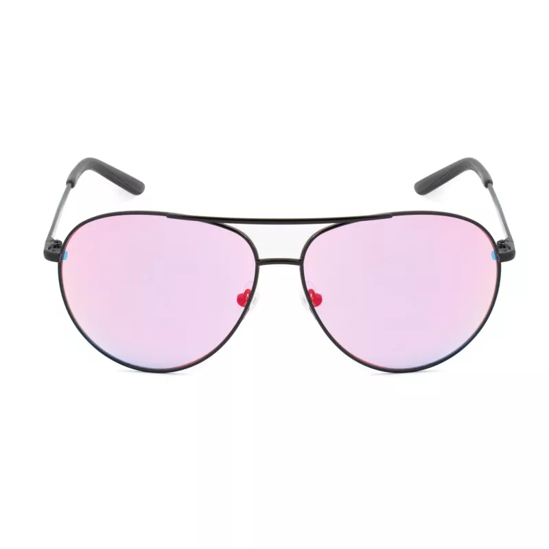 NIKE CHANCEMEV1218 Unisex Sunglasses Matte Black Smoke Grey 61/14/140 mm